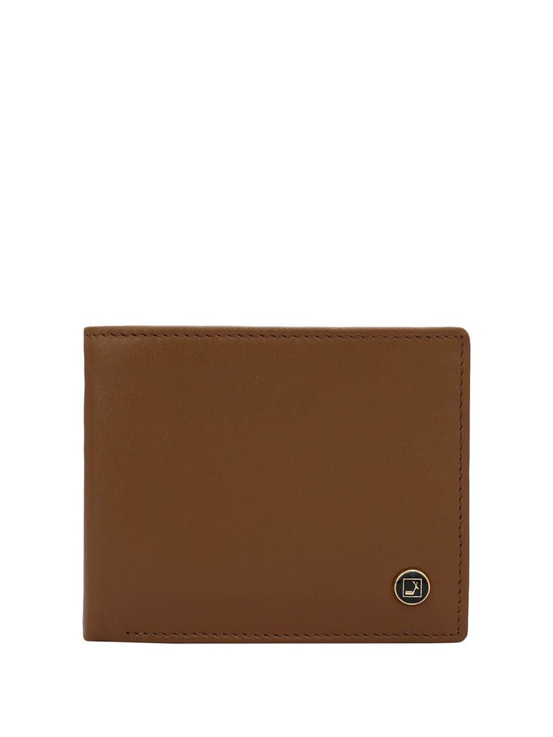 

Da Milano Men Leather Two Fold Wallet, Brown