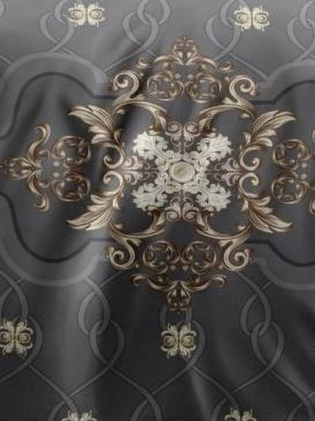 

Ariana Grey & Brown Floral Microfiber 144 TC King Bedsheet with 2 Pillow Covers