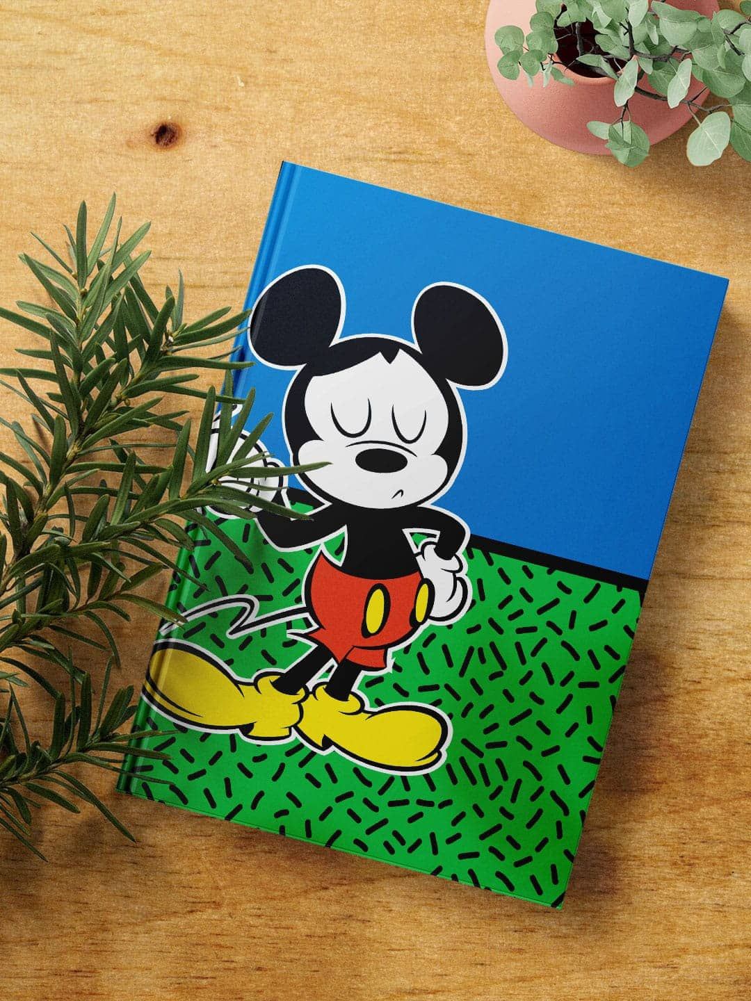 

macmerise Blue & Green Disney Fist Bump Printed A5 Ruled Notebook