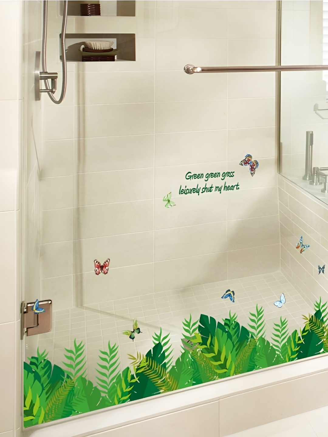 

Jaamso Royals Green 3D Printed Self Adhesive Wall Sticker