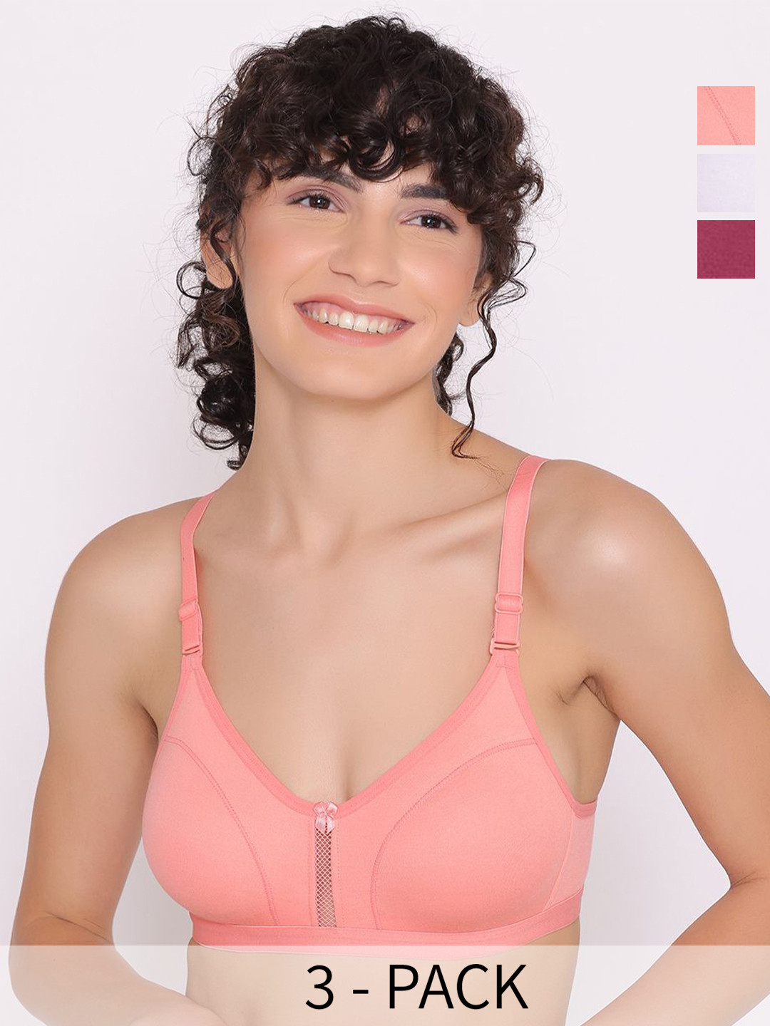 

INKURV Bra Full Coverage, White