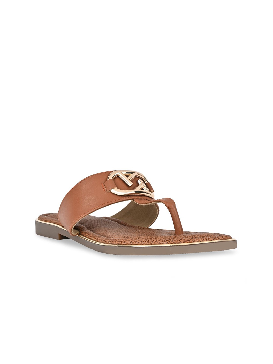 

Rocia Women T-Strap Flats, Brown