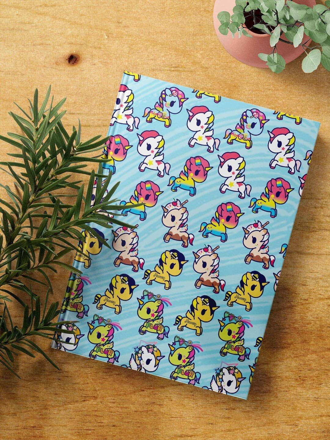 

macmerise Blue & Pink Printed Notebook Stationery