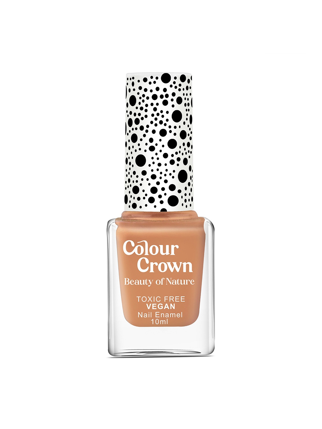 

CROWN Colour Crown 21 Longwear Glossy Finish Nail Enamel - 10 ml - C086 Tan