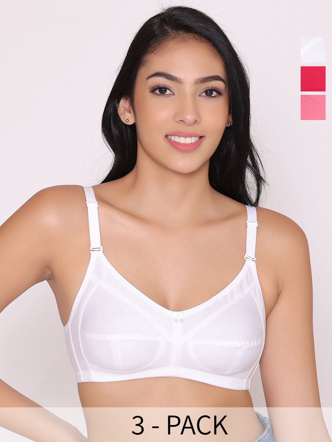 

INKURV Bra Full Coverage, White