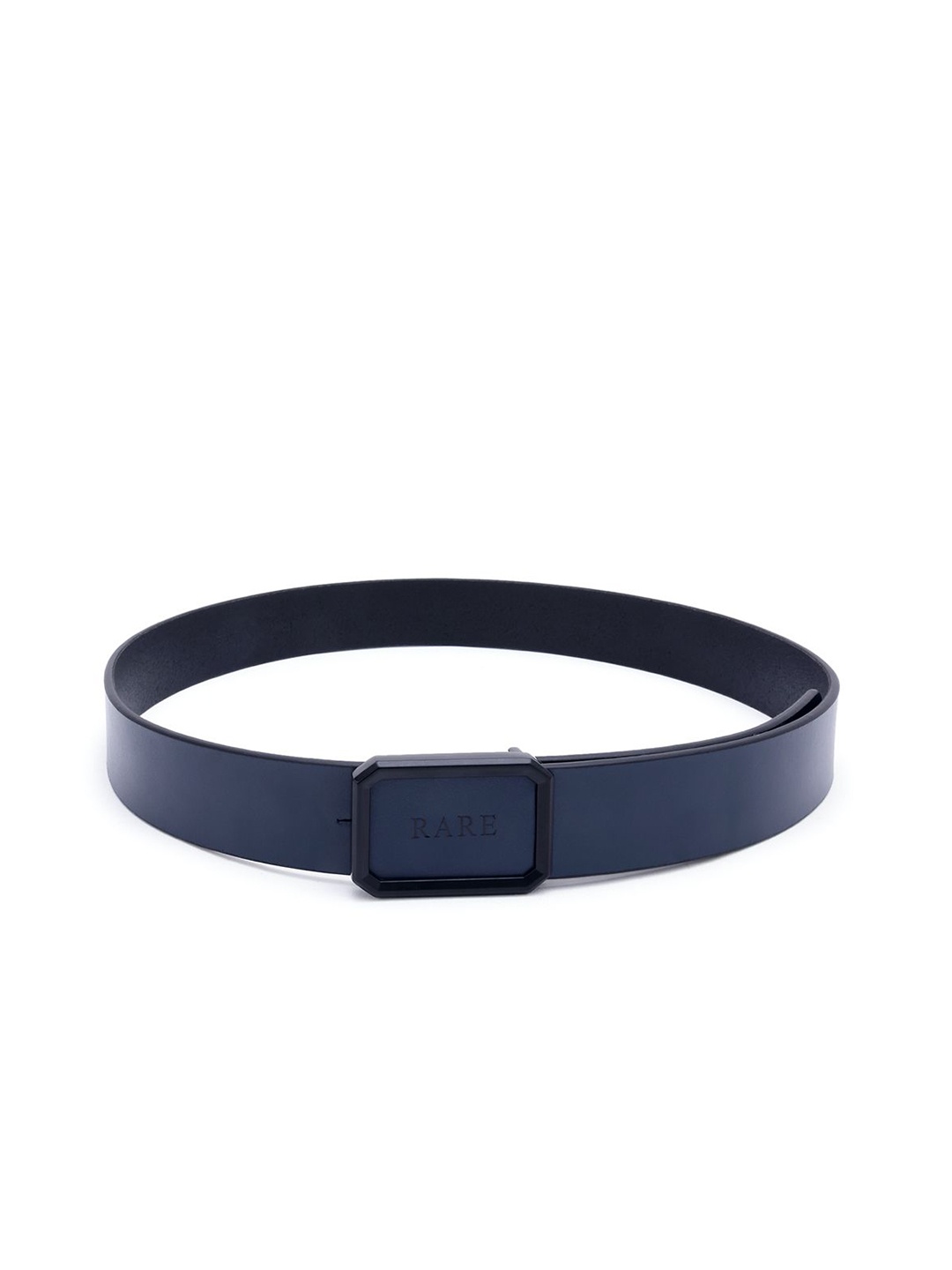 

RARE RABBIT Men Leather Belt, Blue