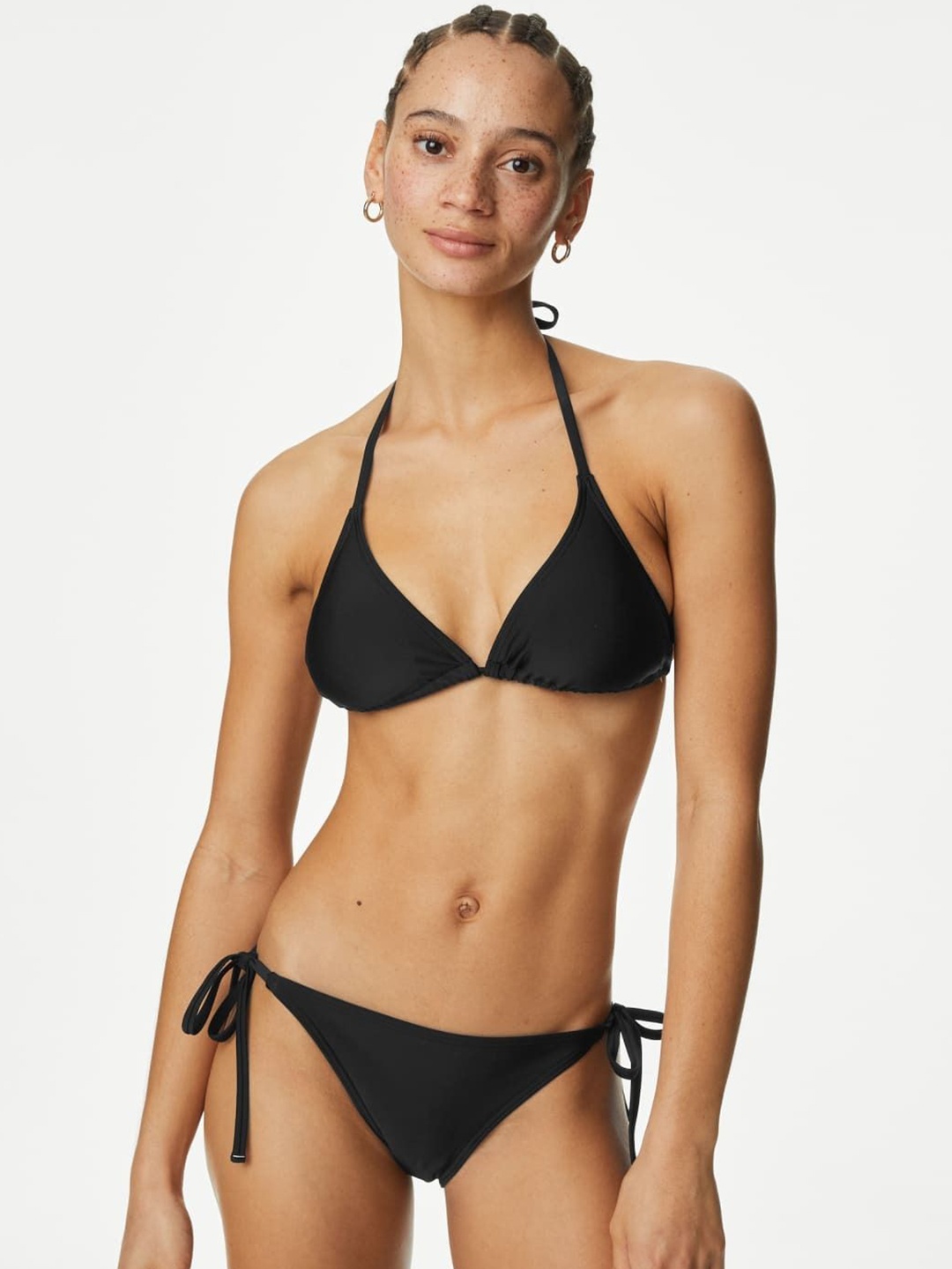 

Marks & Spencer Women Swim Briefs Swim Bottoms, Black