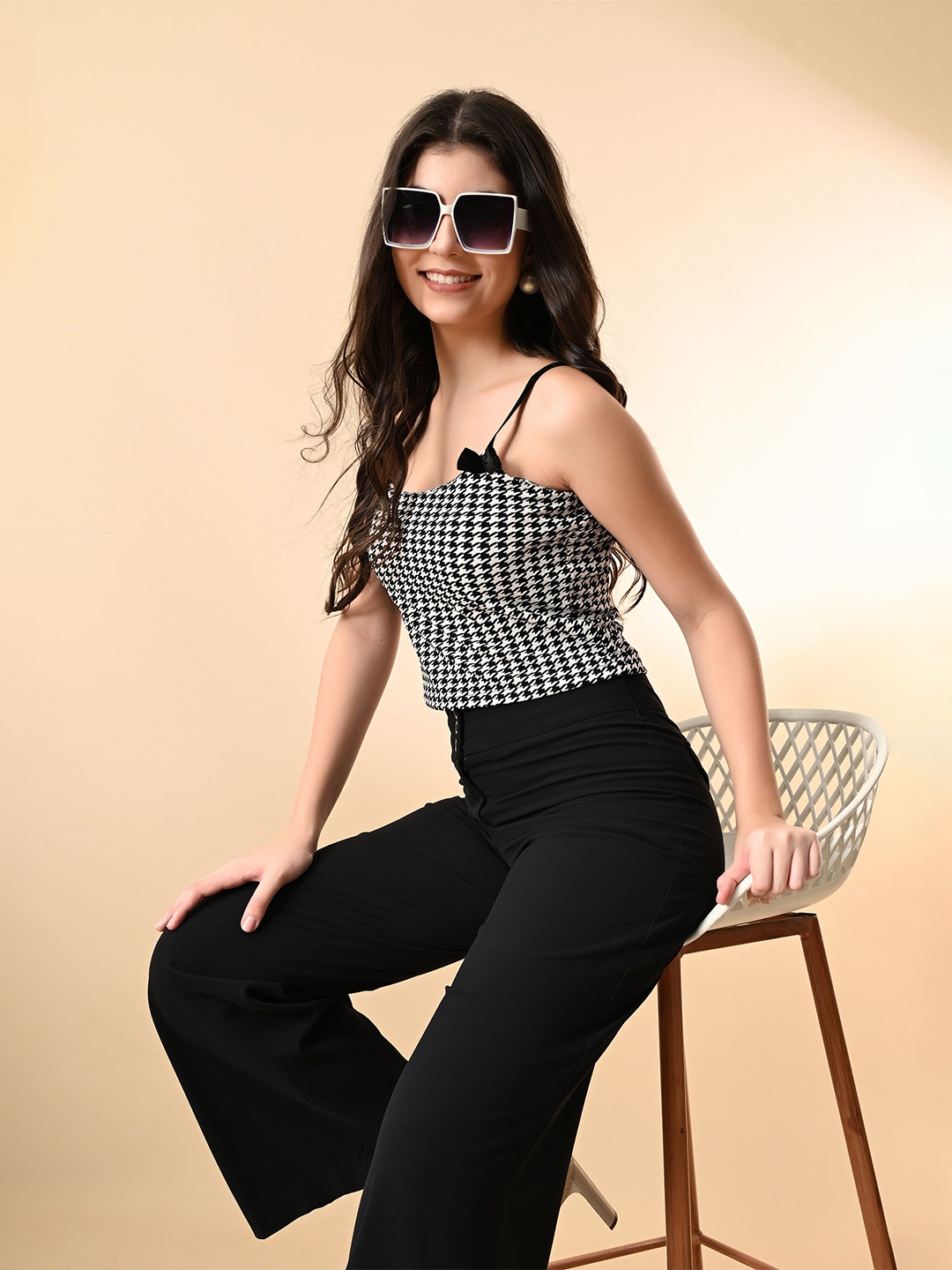 

BAESD Checked Top, Multi