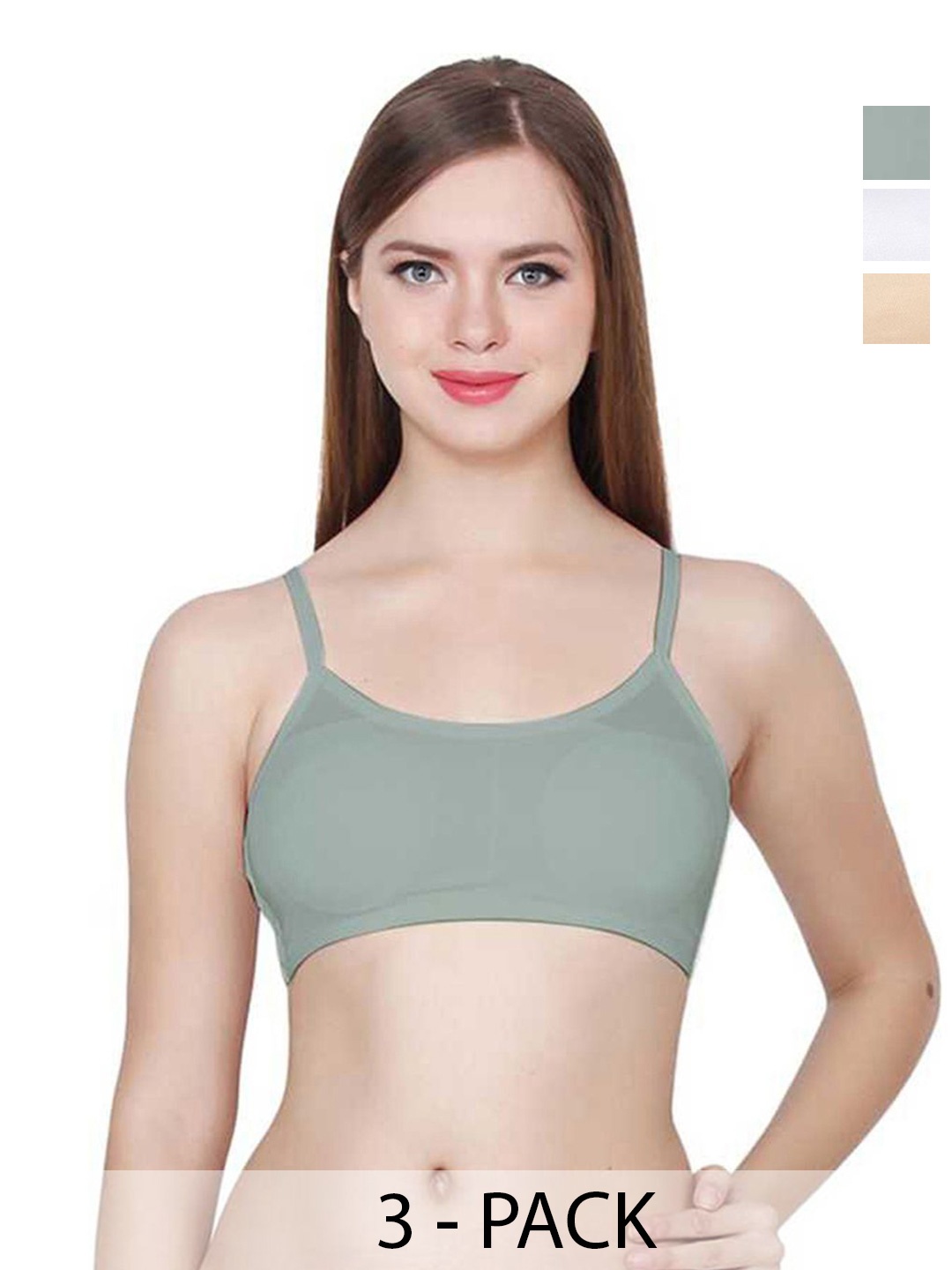 

INDIROCKS Bra Full Coverage Underwired, Beige