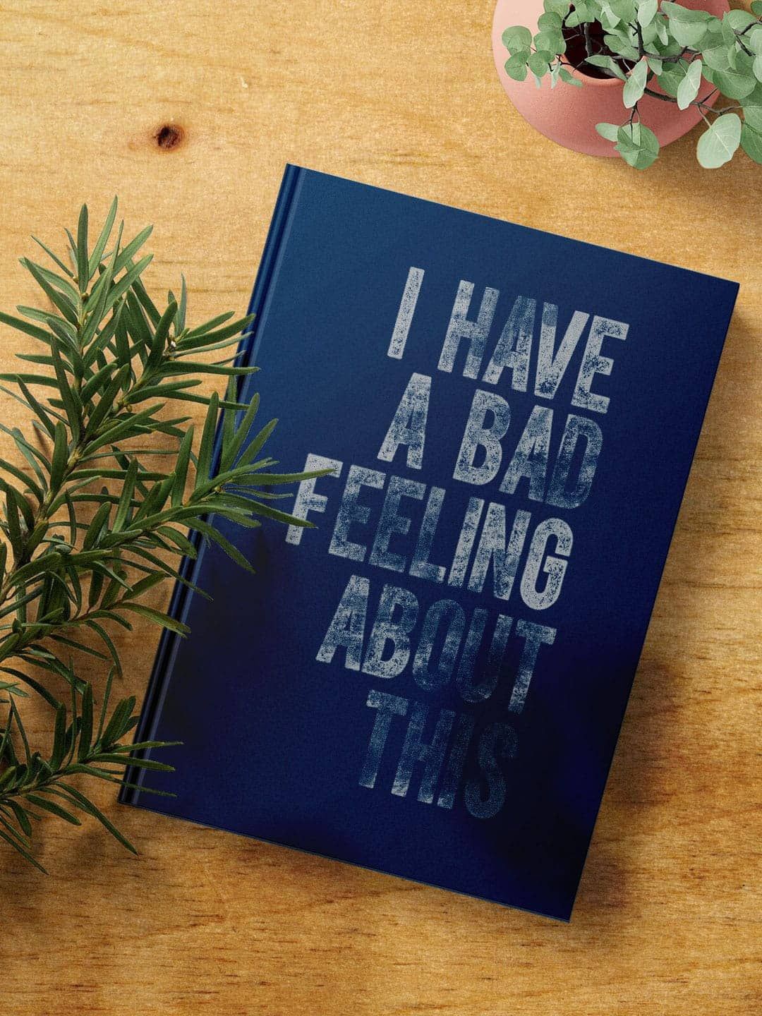 

macmerise Printed A5 Ruled Notebook, Blue