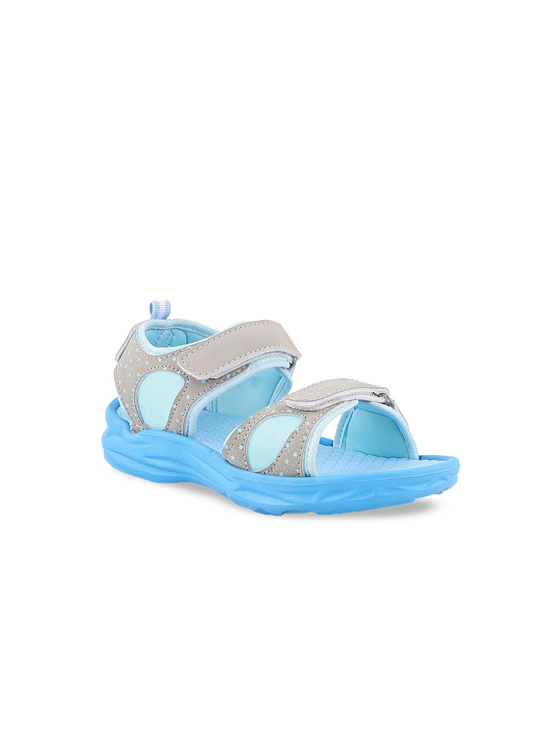 

YK Boys Printed Sports Sandals, Grey