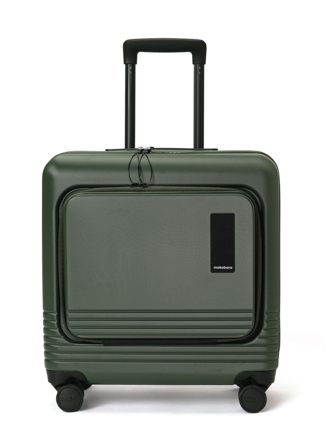

MOKOBARA The Cabin Overnighter Luggage Hard-Sided Trolley Suitcase, Green