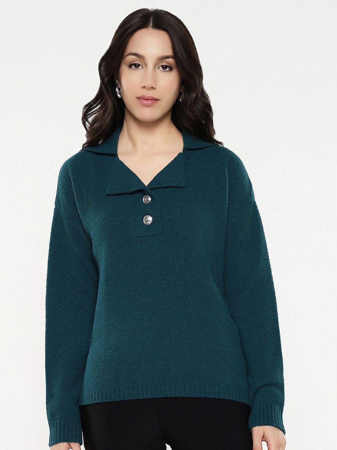 

RAREISM Women Pullover, Green