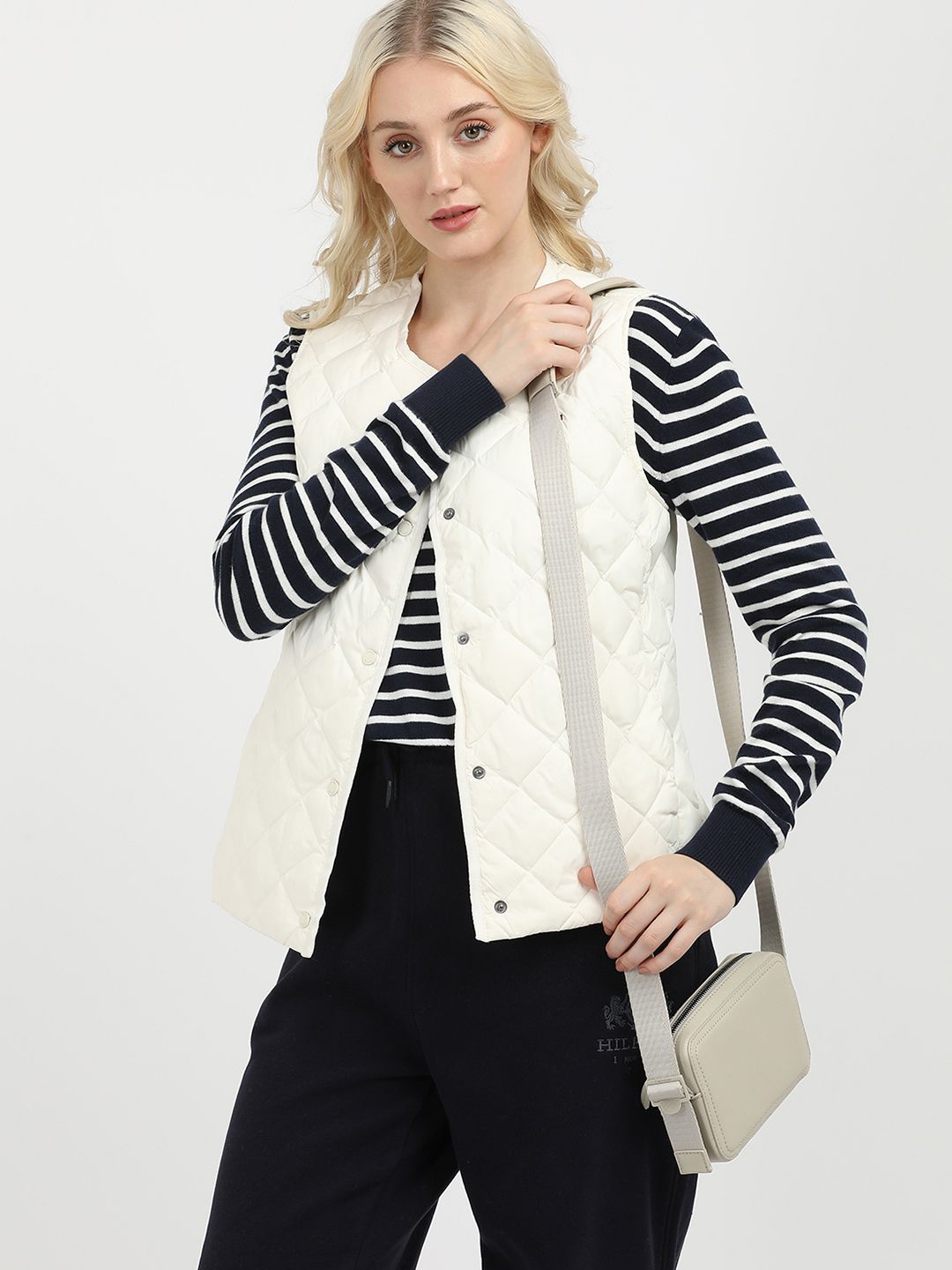 

Tommy Hilfiger Women Quilted Jacket, White