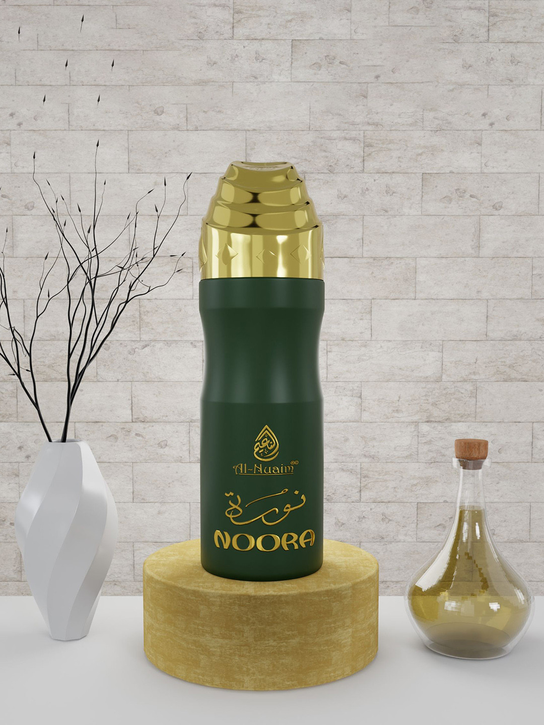 

Al-Nuaim Noora Long Lasting Roll On Attar - 20 ml, Green