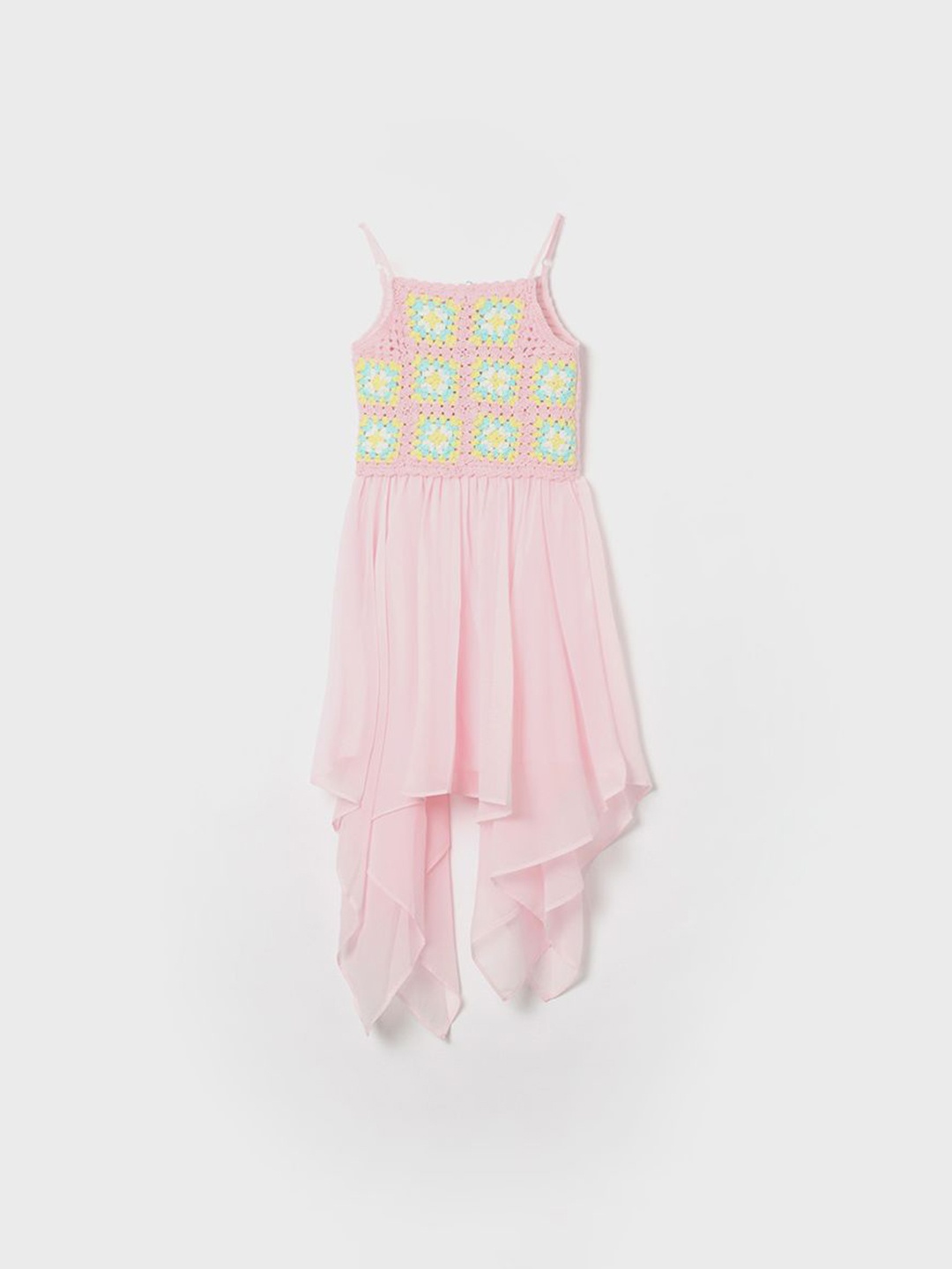 

Fame Forever by Lifestyle Girls Embroidered A-Line Maxi Dress, Pink