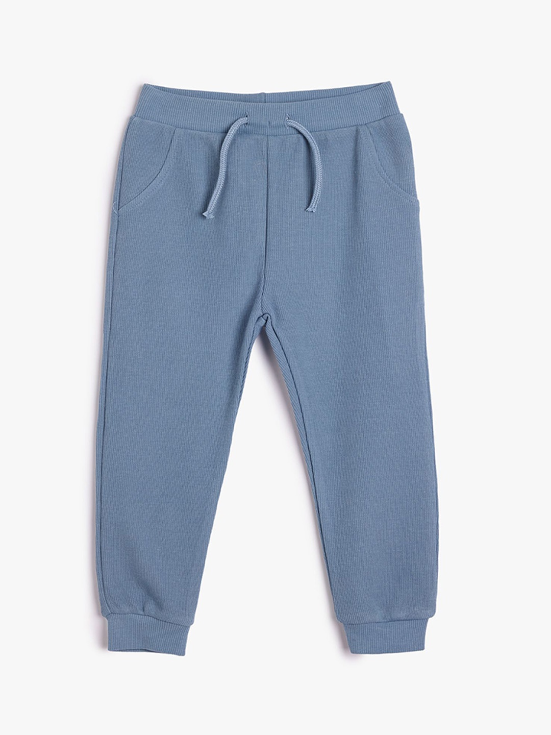 

Koton Infants Boys Cotton Mid Rise Jogger, Blue
