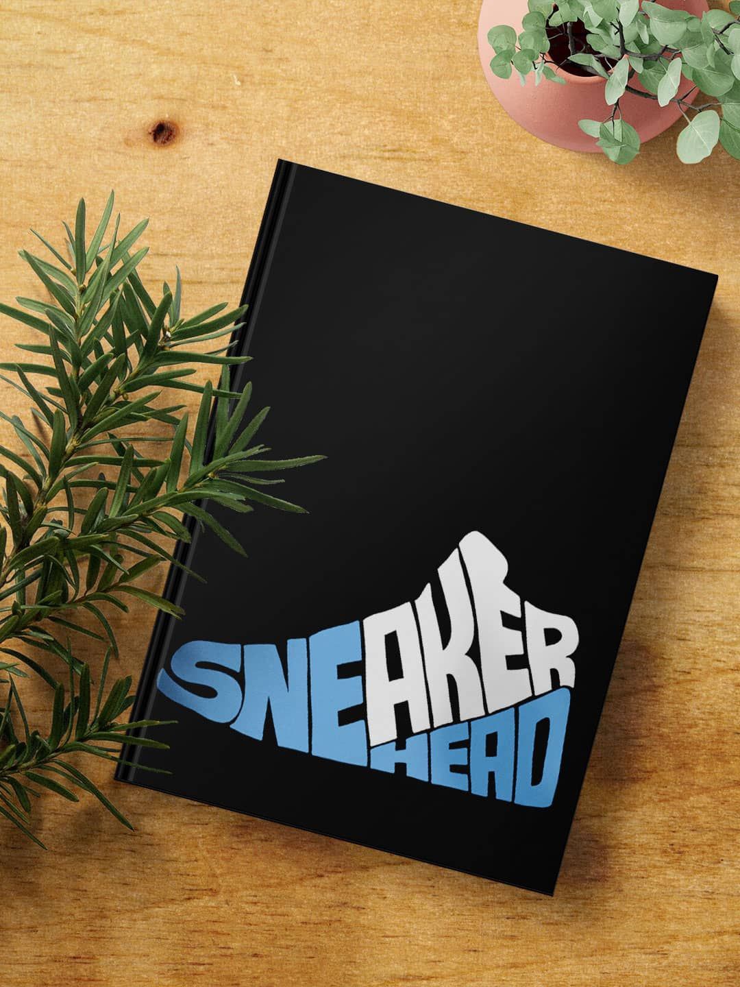 

macmerise Black & Blue Sneakerhead Printed A5 Ruled Notebook