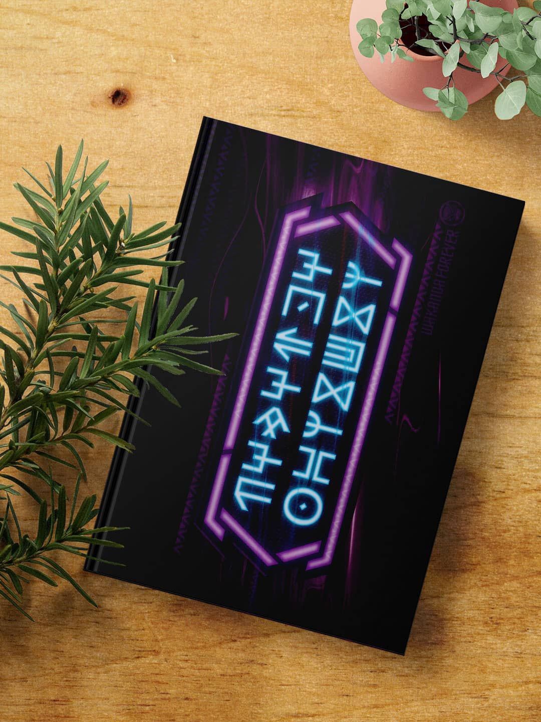 

macmerise Black & Pink Printed Notebook Stationery