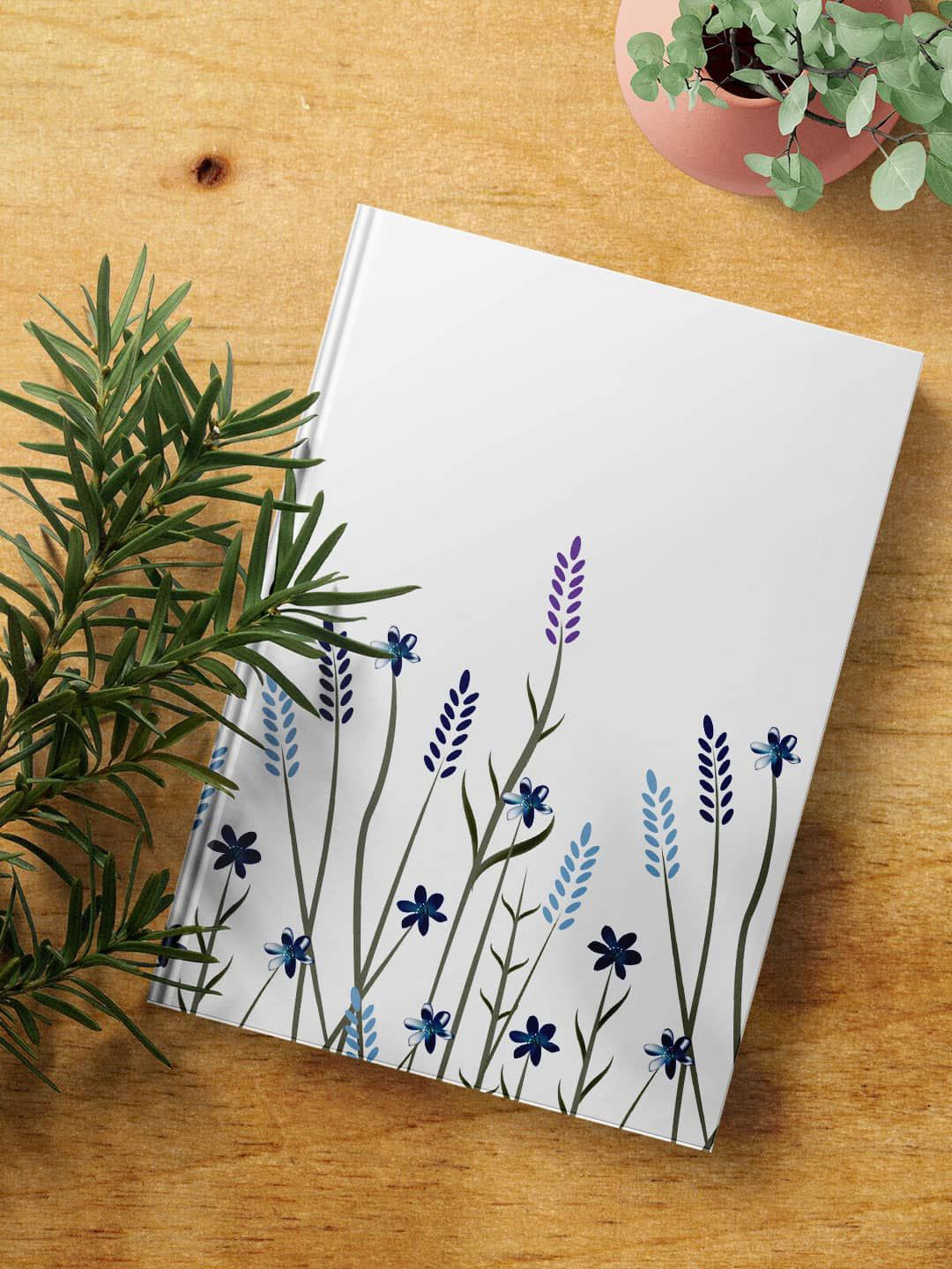 

macmerise White & Blue SK Siberians Quill Printed A5 Ruled Notebook