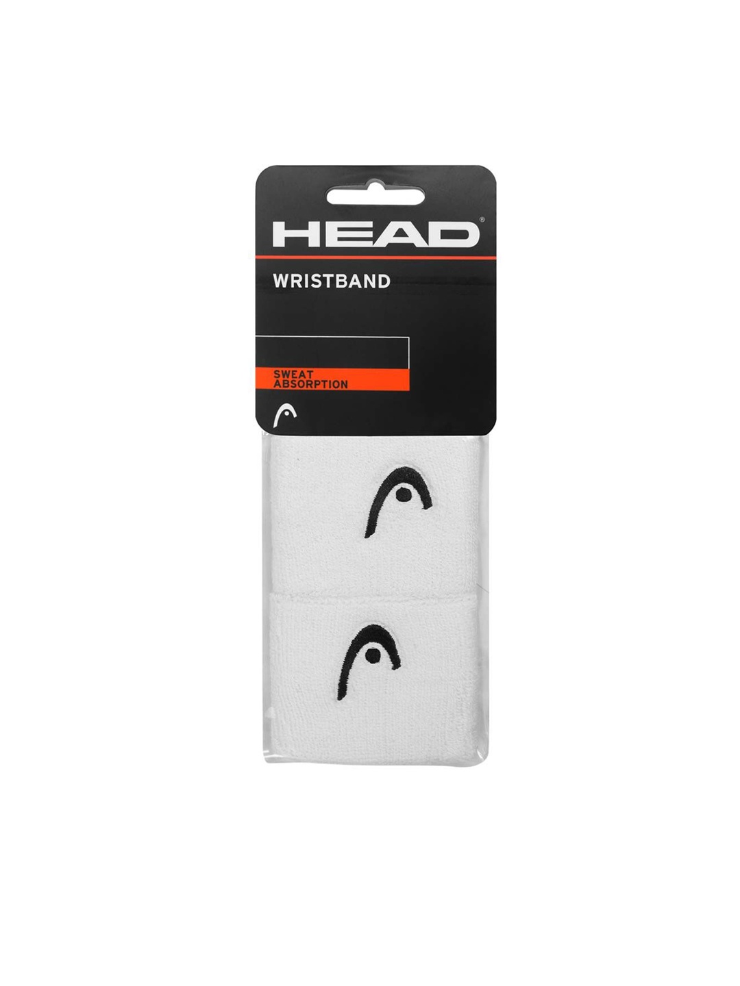 

Head Pure Cotton Sweat Absorption Wristbands, White