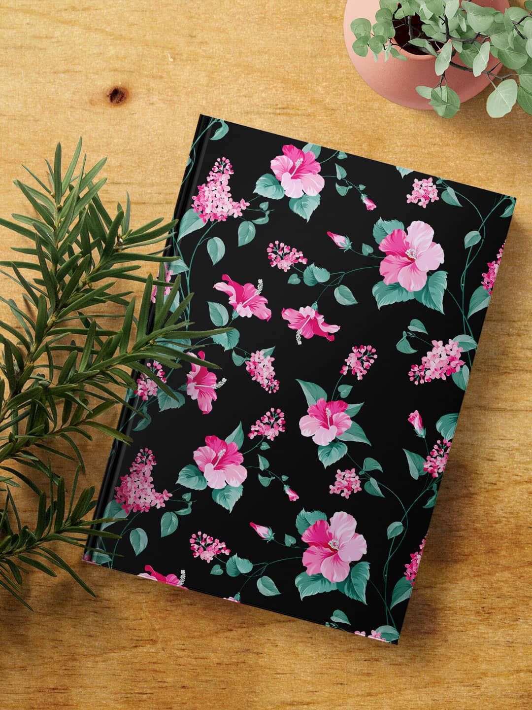 

macmerise Black & Pink Printed Notebook Stationery