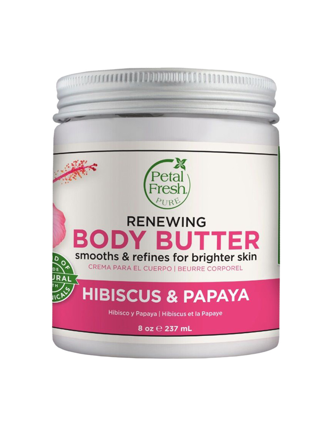 

Petal Fresh Pure Renewing Hibiscus & Papaya Body Butter - 237ml, Pink