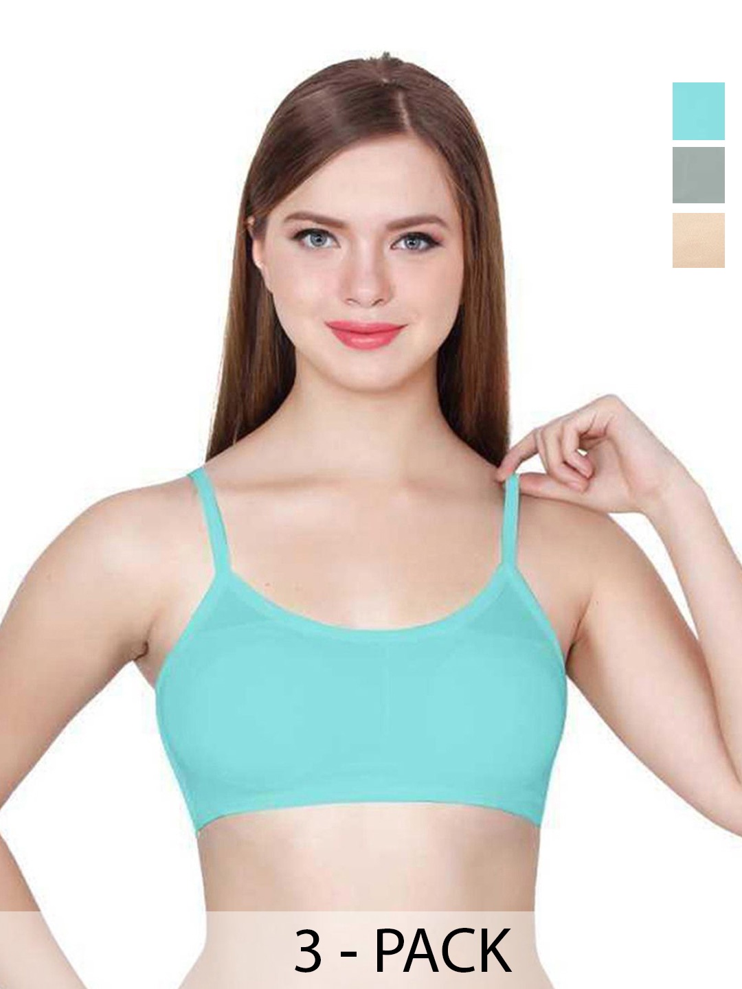 

INDIROCKS Bra Full Coverage Underwired, Beige