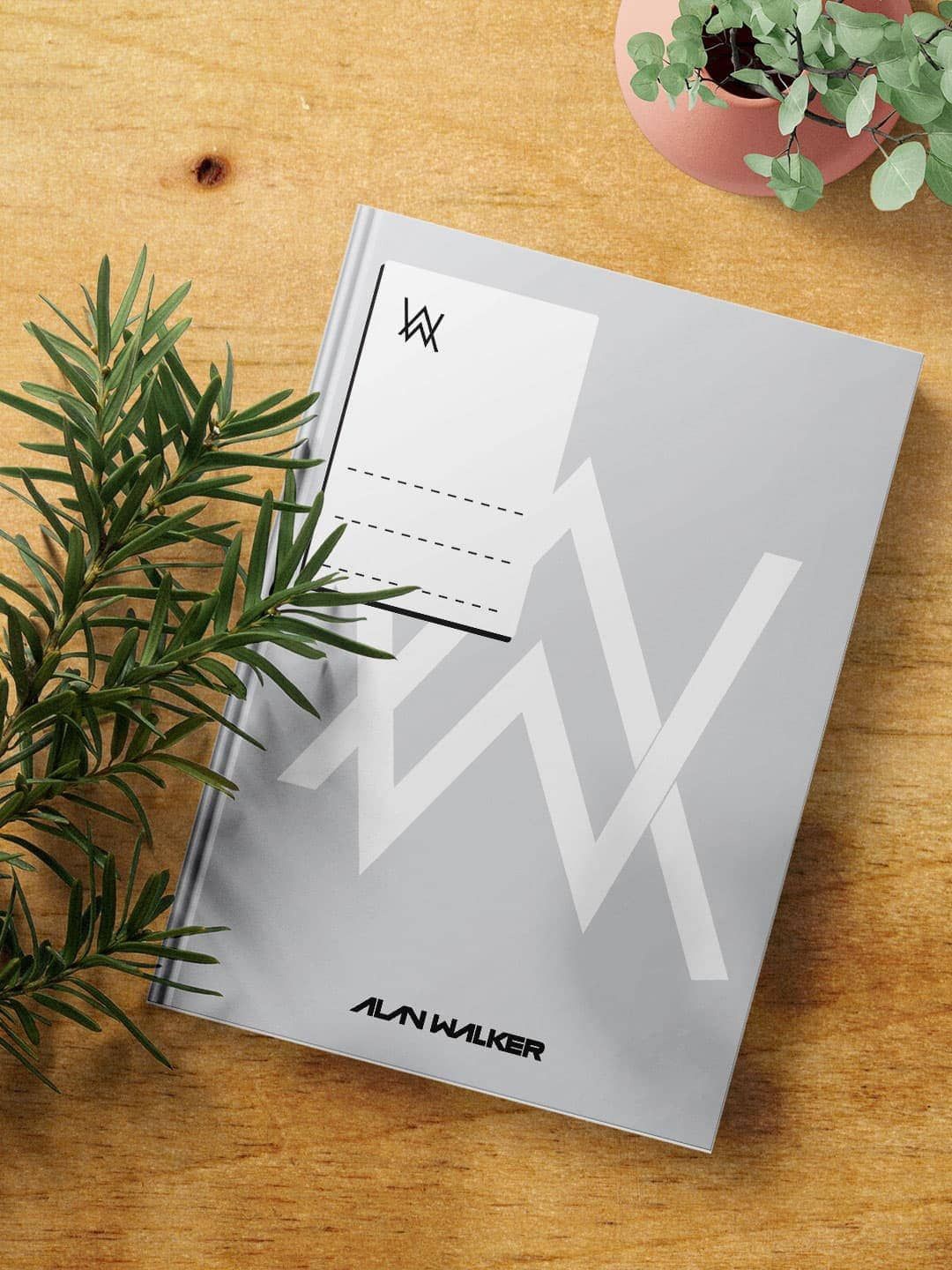 

macmerise White & Black Printed Notebook Stationery