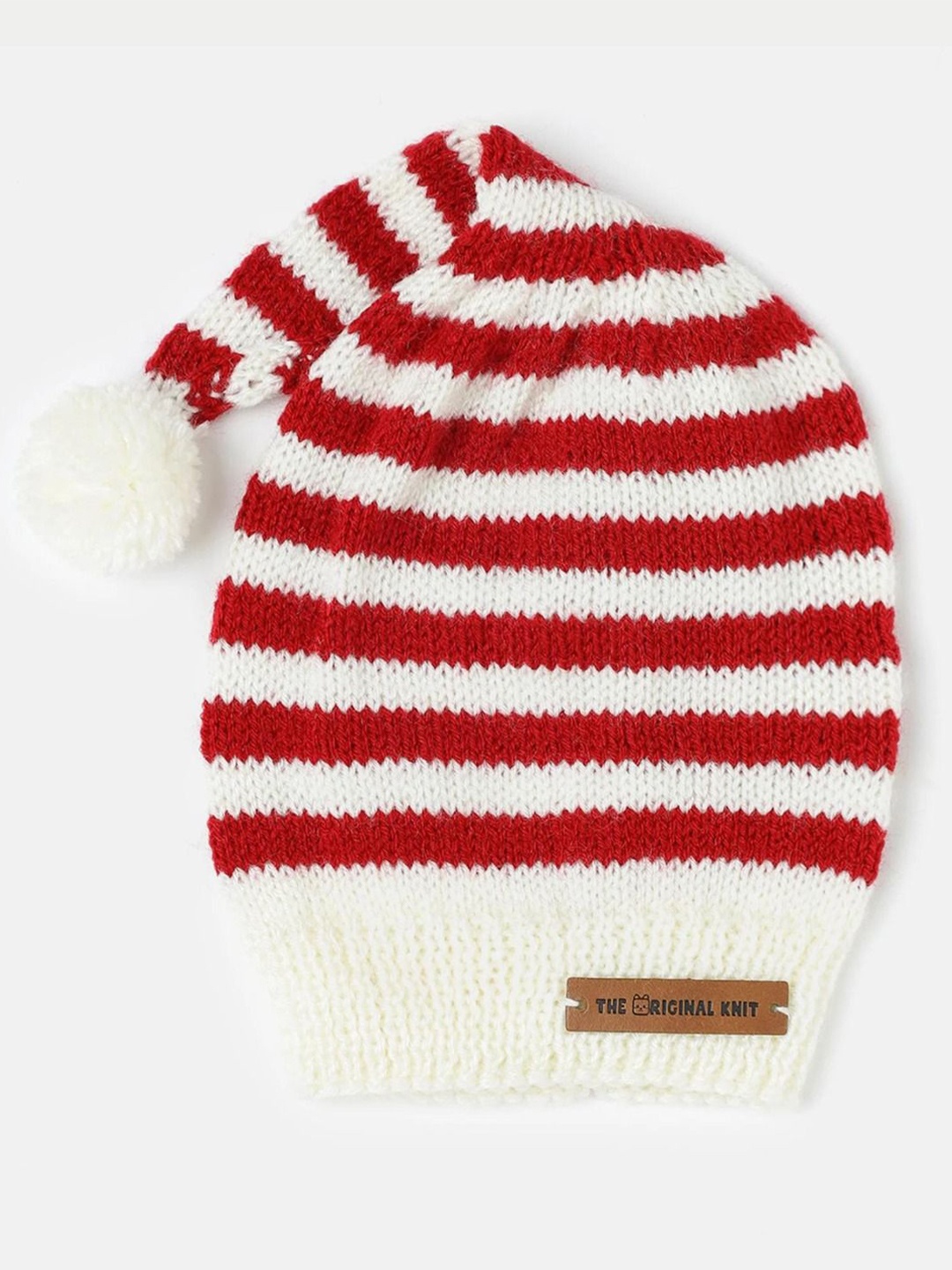 

The Original Knit Unisex Kids Printed Beanie, Off white