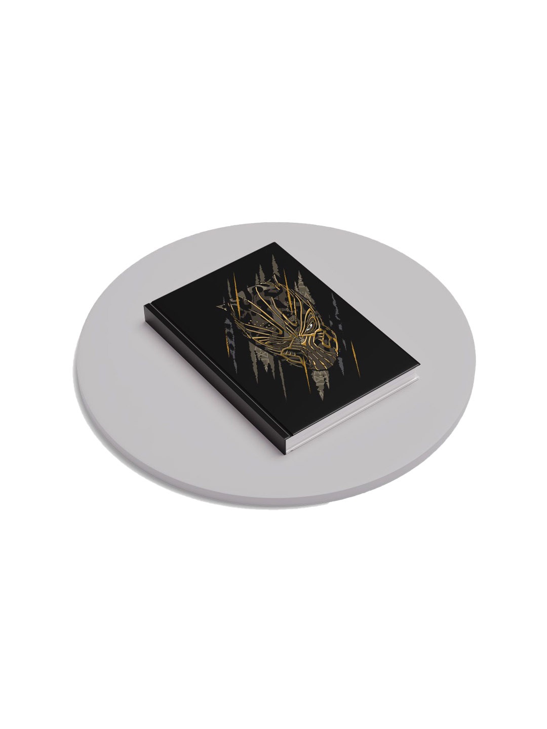 

macmerise Black & Brown Headstrong Contender Printed A5 Ruled Notebook