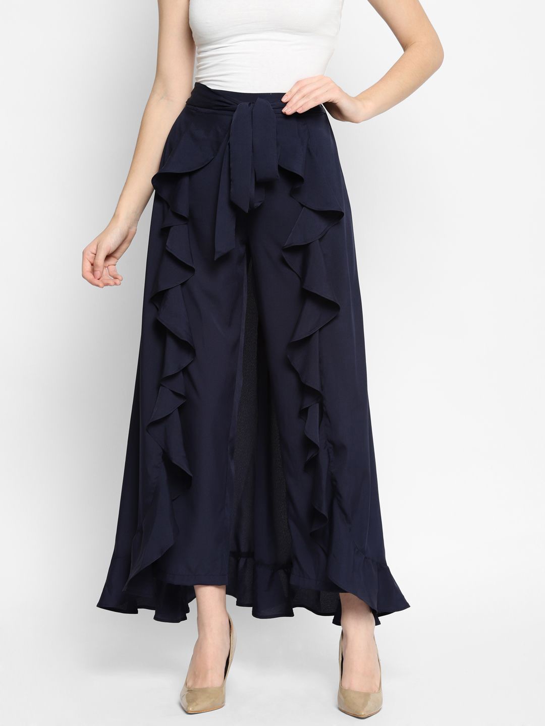 

HOUSE OF KKARMA Women Palazzos, Blue