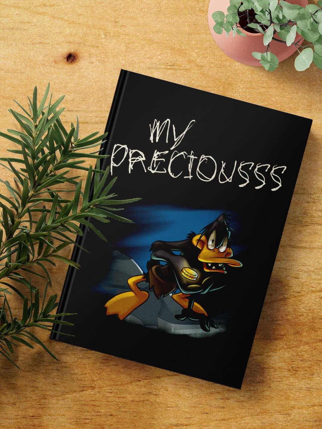 

macmerise Daffy Duck Gollum Printed A5 Ruled Notebook, Black