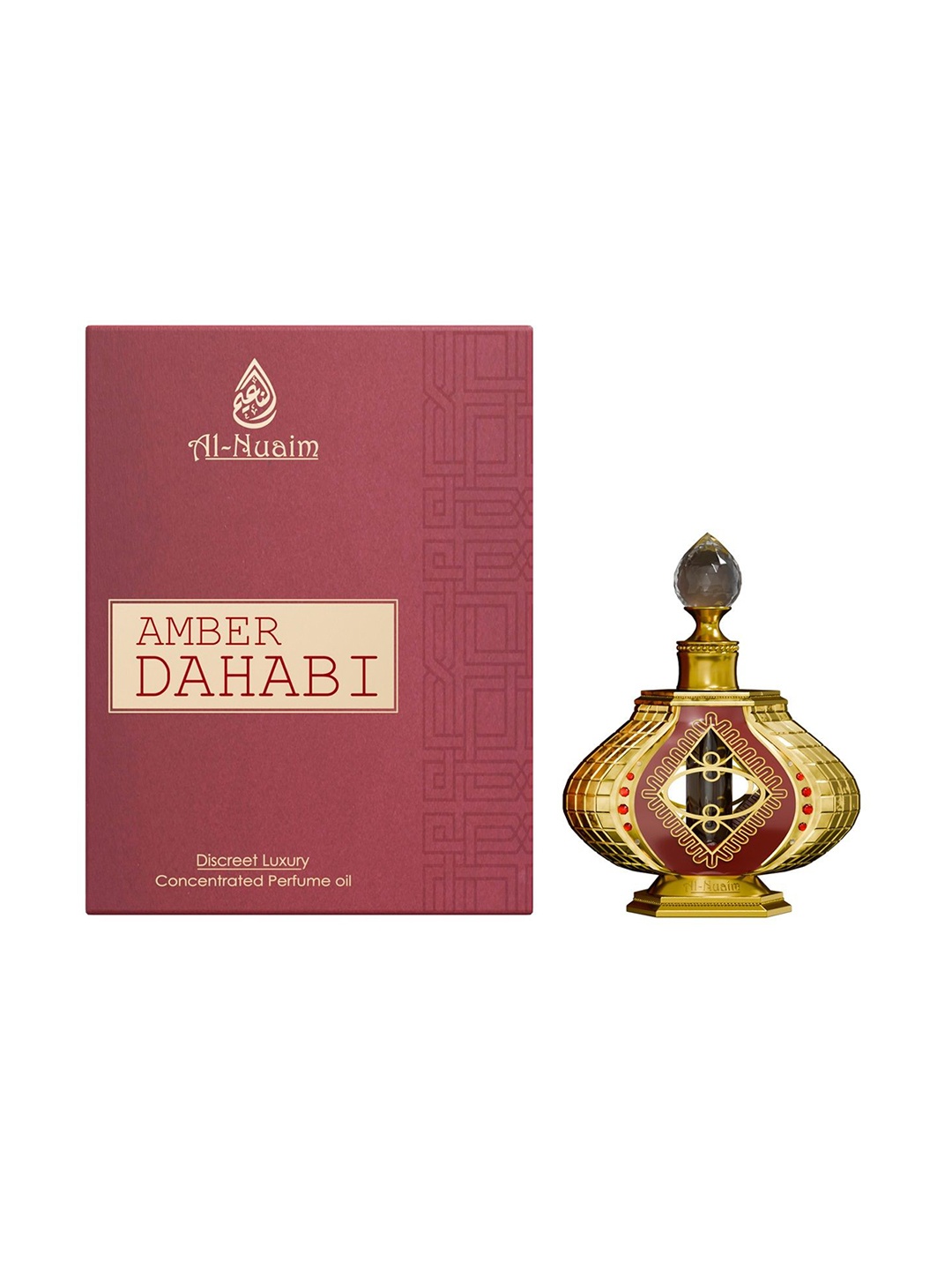 

Al-Nuaim Amber Dahabi Long Lasting Roll On Attar - 6 ml, Yellow