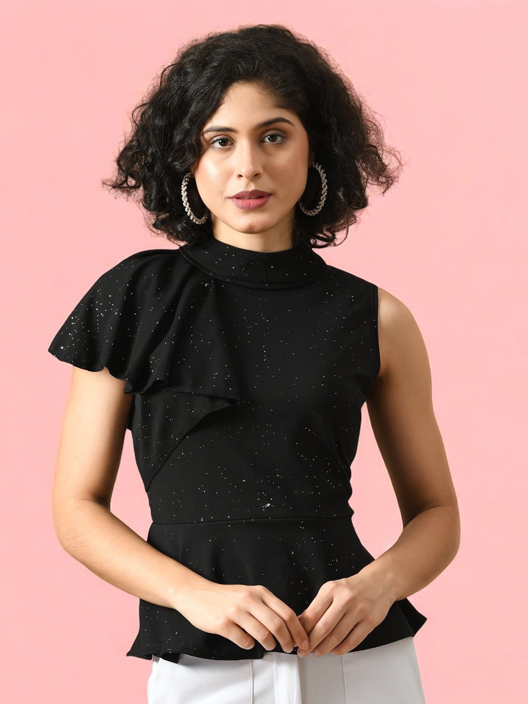 

BAESD Halter Neck Top, Black