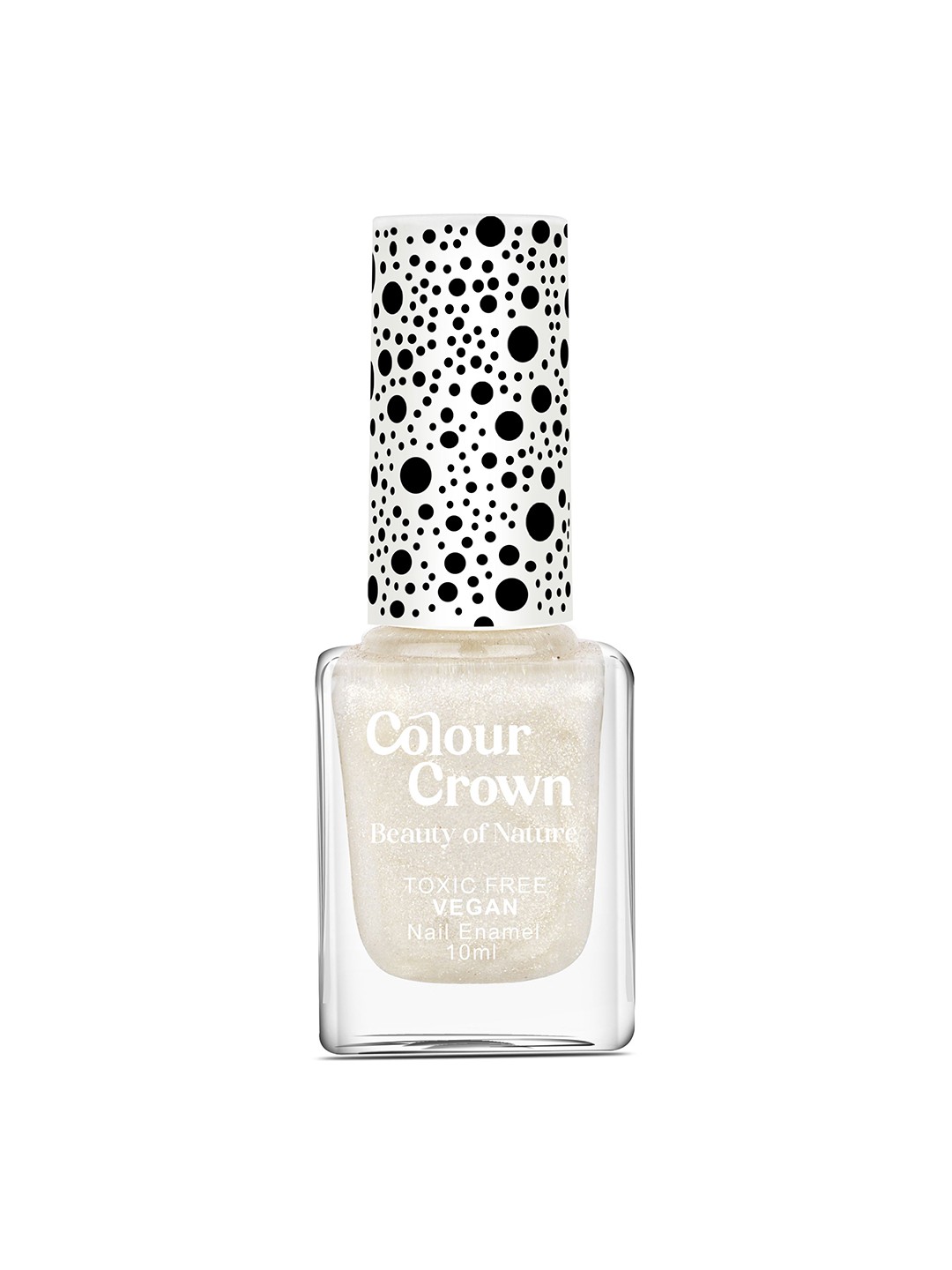 

CROWN Beauty Of Nature Longwear Glossy Finish Nail Enamel 10 ml - C077, Beige