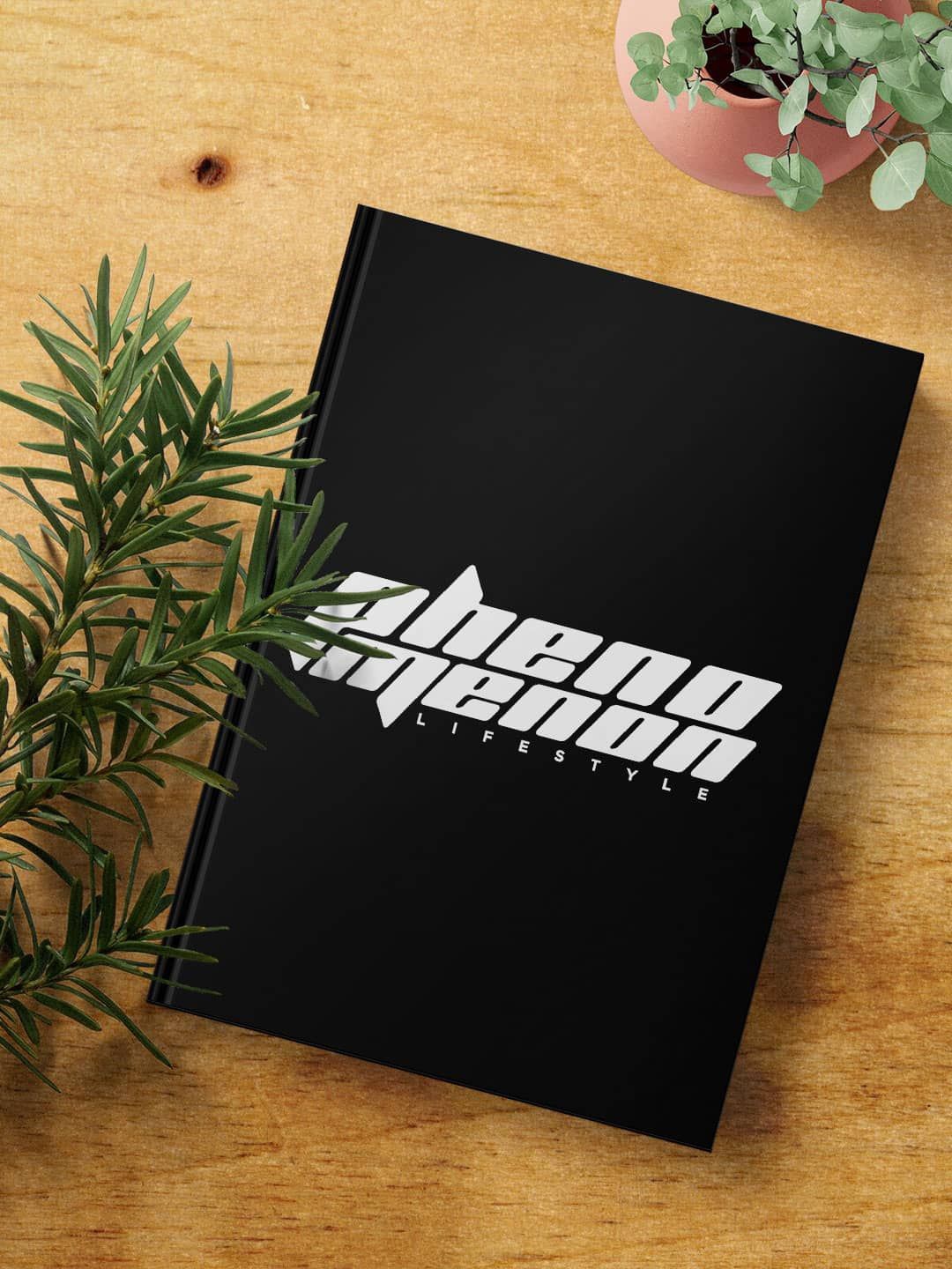

macmerise Black & White Phenomenon Lifestyle Printed A5 Ruled Notebook