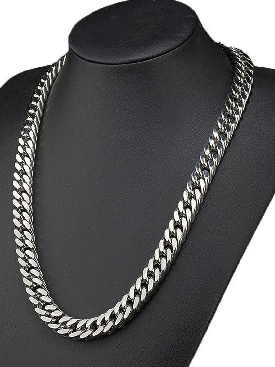

Lila Unisex Silver-Plated Stainless Steel Chain