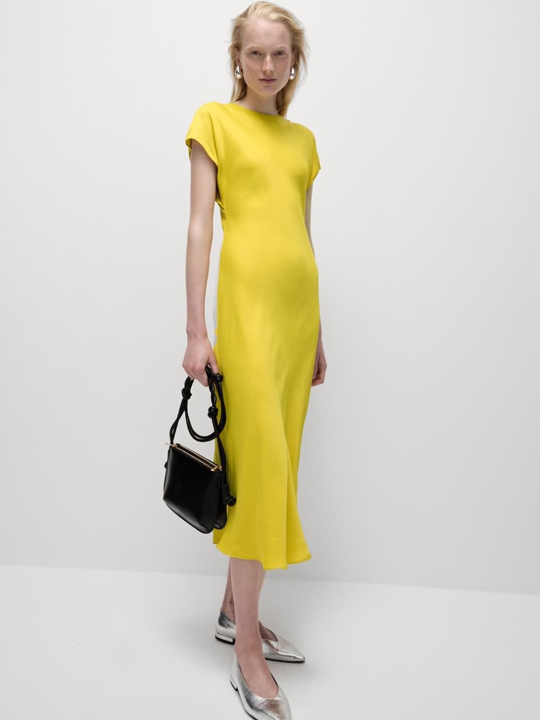 

Marks & Spencer Women Bodycon Midi Dress, Yellow