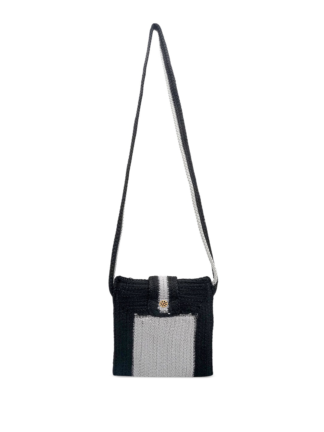 

ENSAC Structured Sling Bag, Black