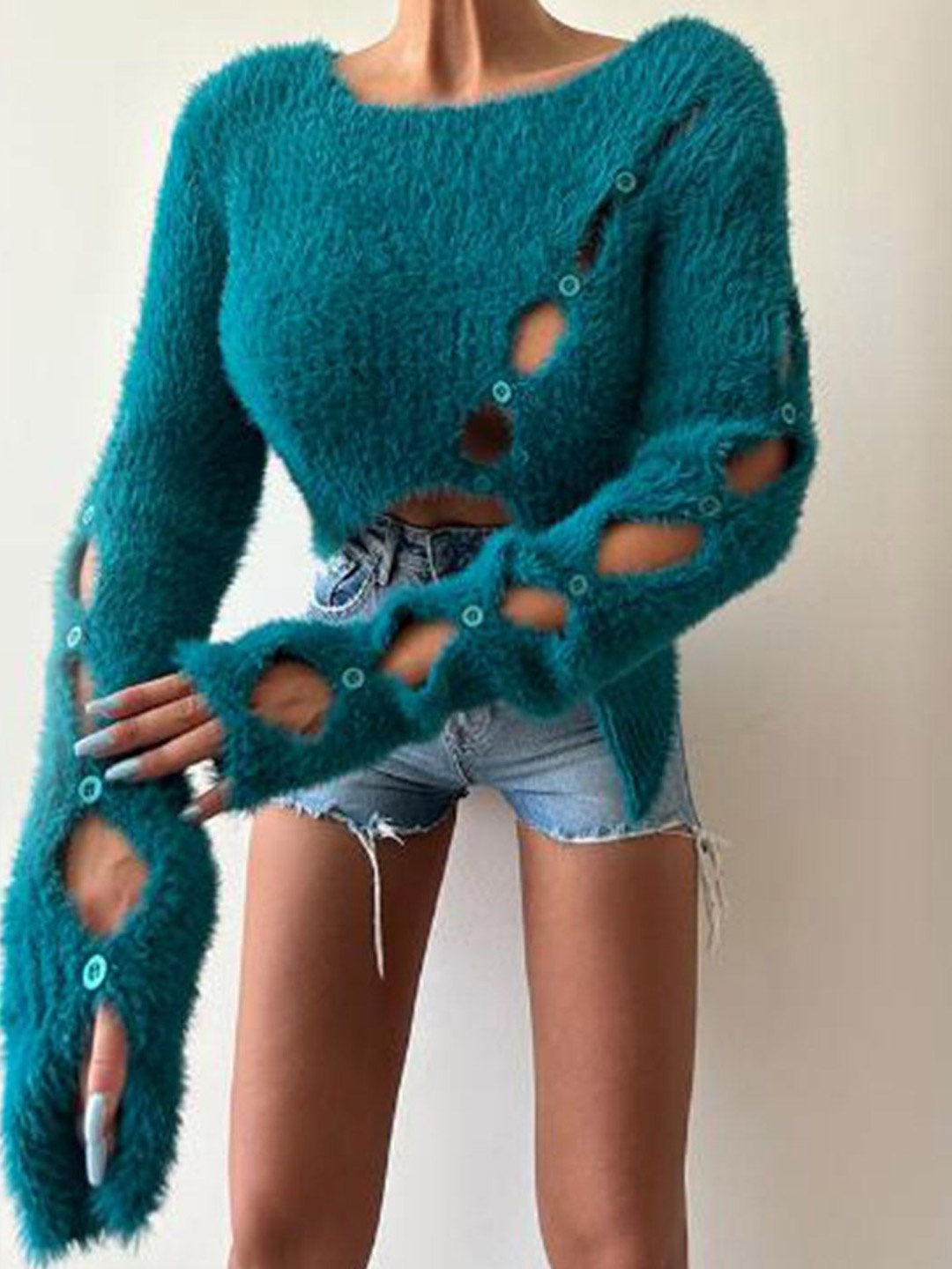 

StyleCast Georgette Top, Blue
