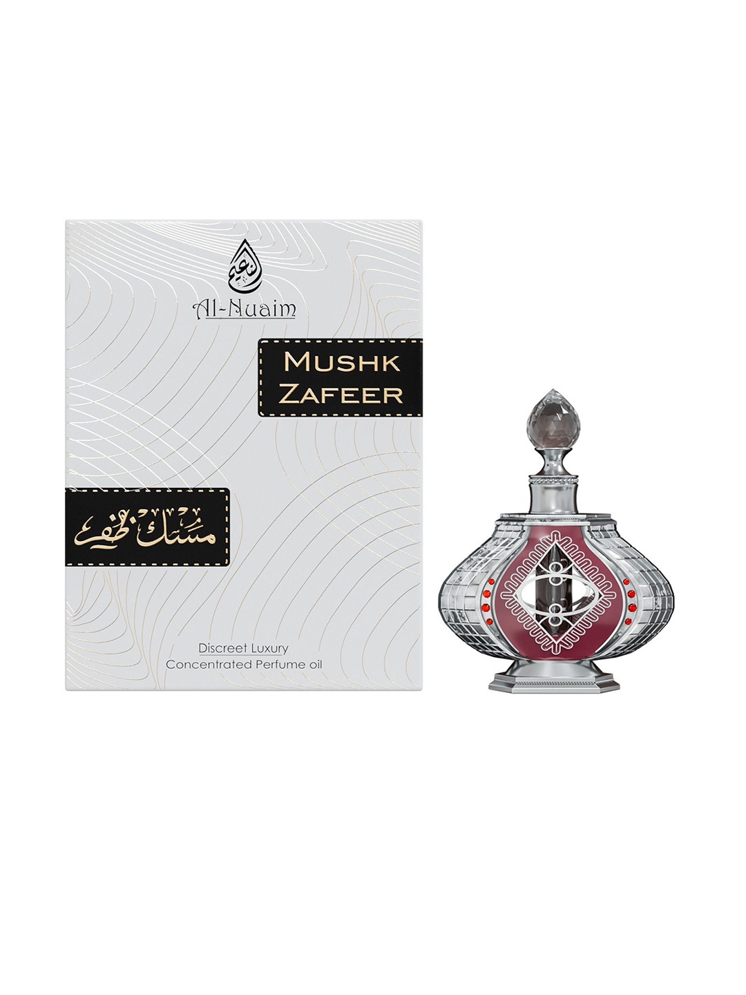

Al-Nuaim Mushk Zafeer Long Lasting Roll On Attar - 6 ml, Pink