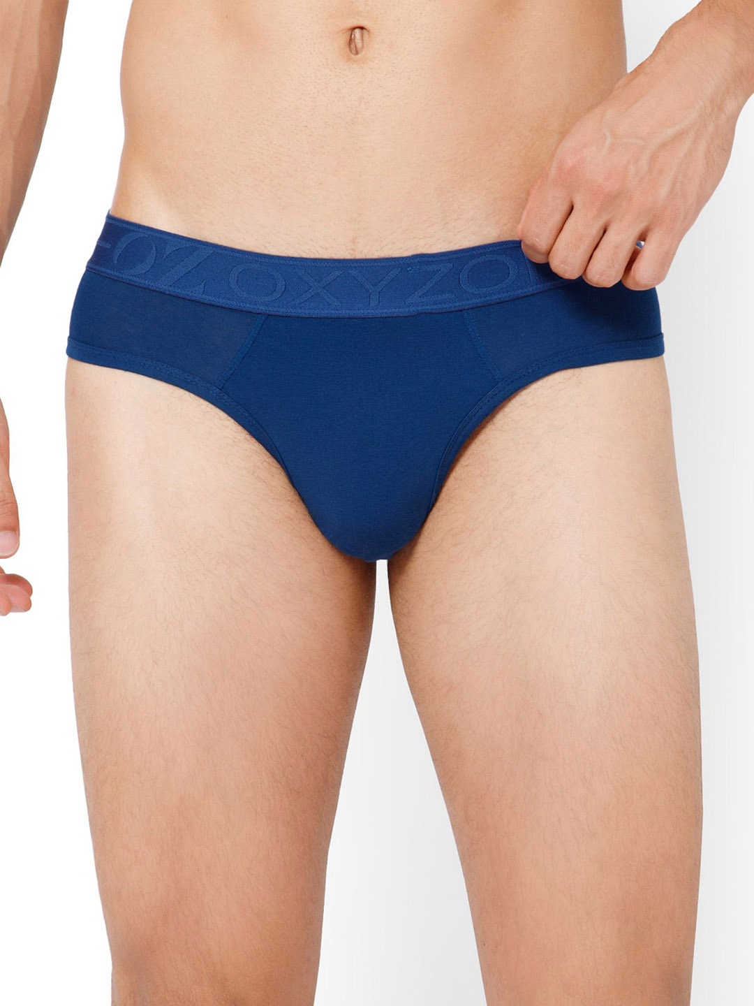 

OXYZONE Men Anti-Bacterial Low-Rise Basic ANDREW _NAVY, Navy blue