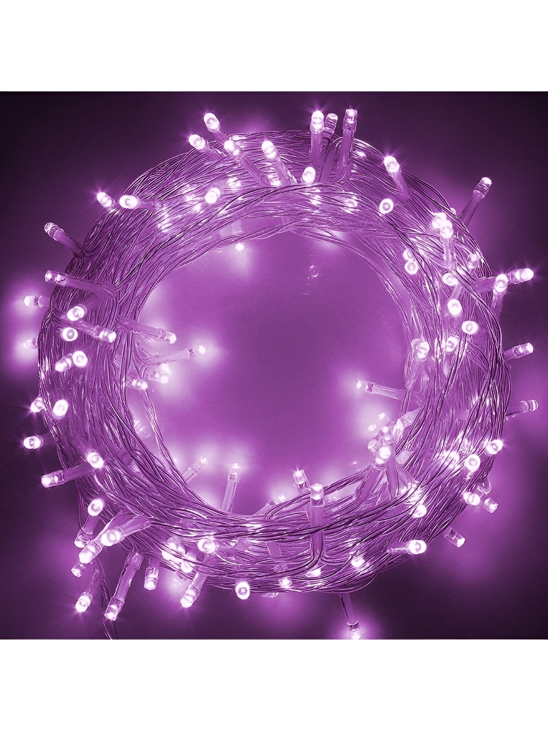 

Home Delight Purple 42 LEDs 2 Pieces Rice Shape String Lights