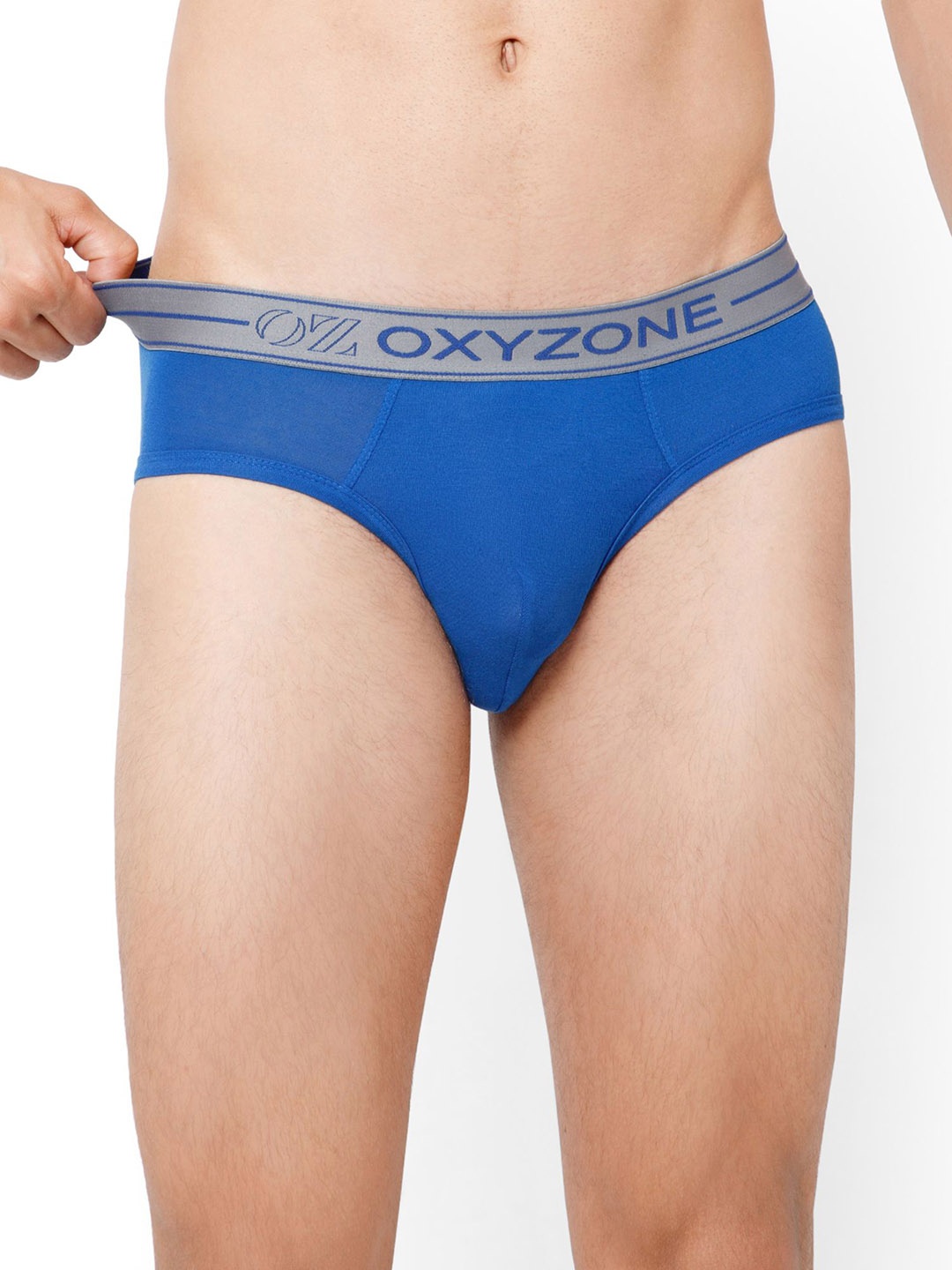 

OXYZONE Men Anti-Bacterial Low-Rise Basic Briefs ALENA _ELECTRIC BLUE