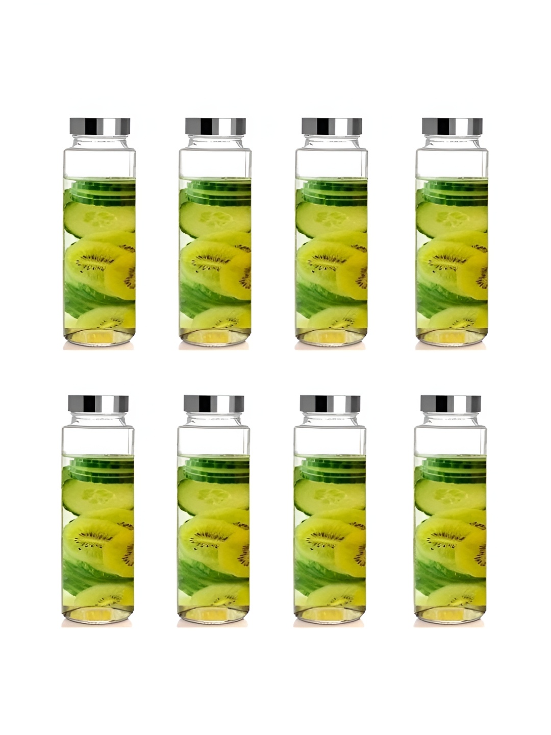 

CROCO JAR Transparent Single Glass Solid Water Bottle