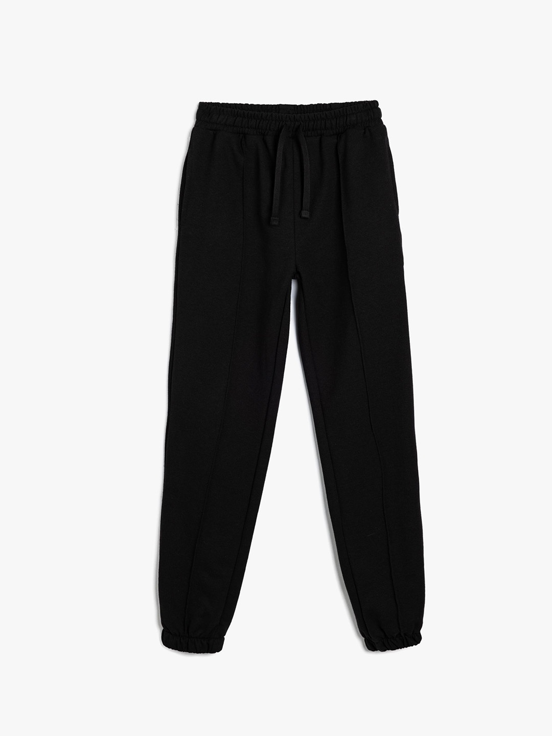 

Koton Girls Mid-Rise Joggers, Black
