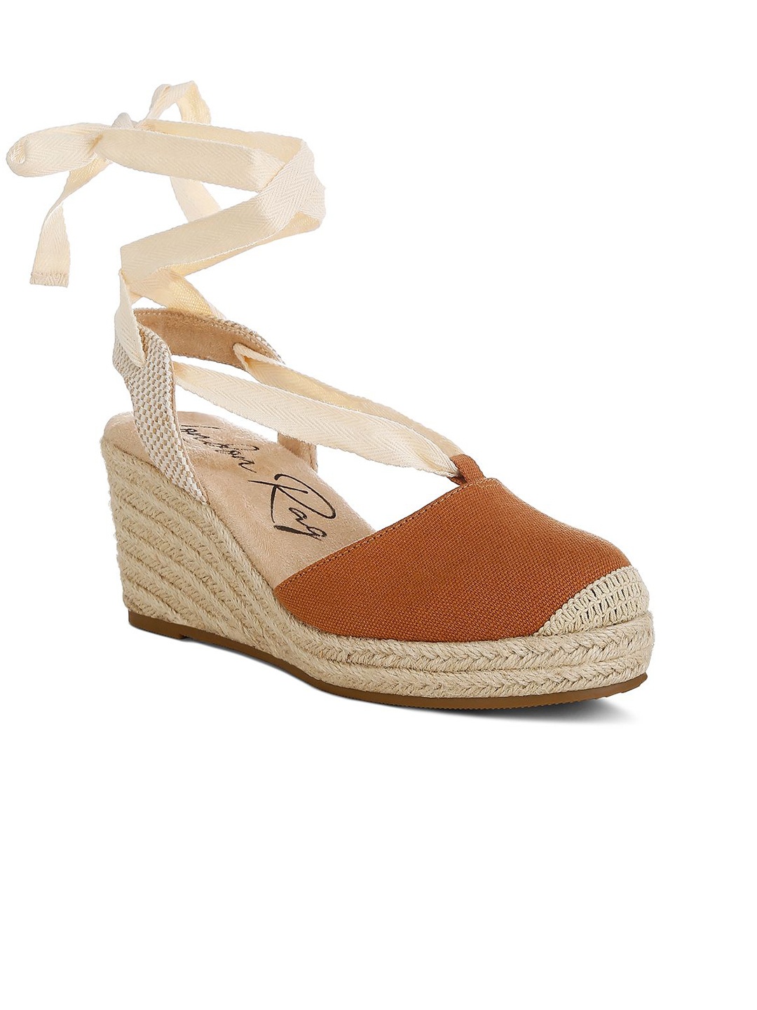 

London Rag Women Wedge Heels Gladiators, Tan