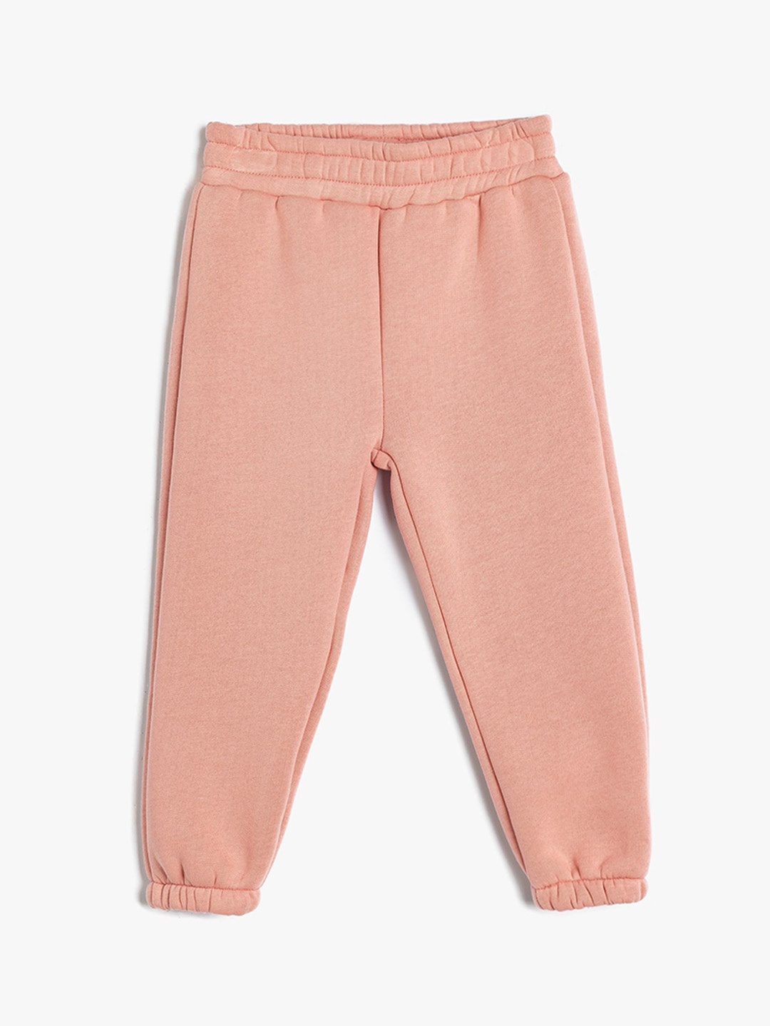 

Koton Girls Solid Mid Rise Jogger, Pink