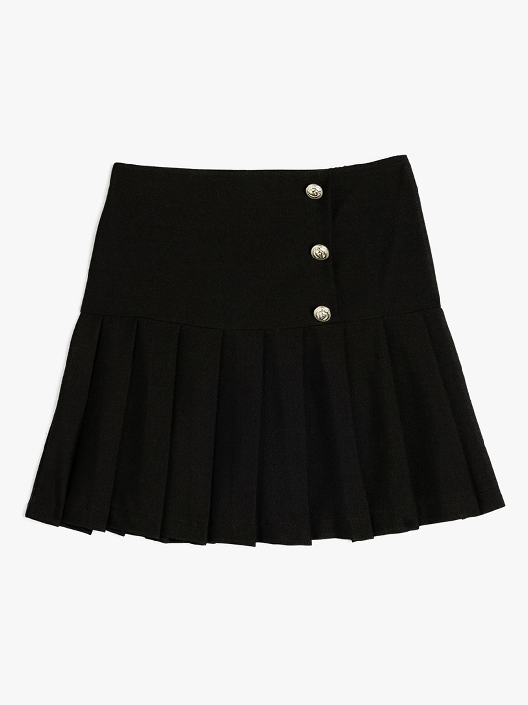 

Koton Girls A-Line Knee-Length Skirts, Black